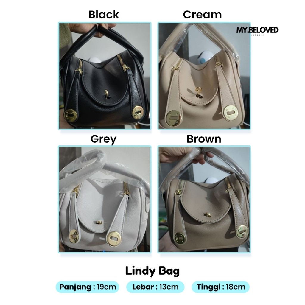 Lindy Bag | Tas Selempang Wanita Import Premium - Shoulder Bag Mini Elegant