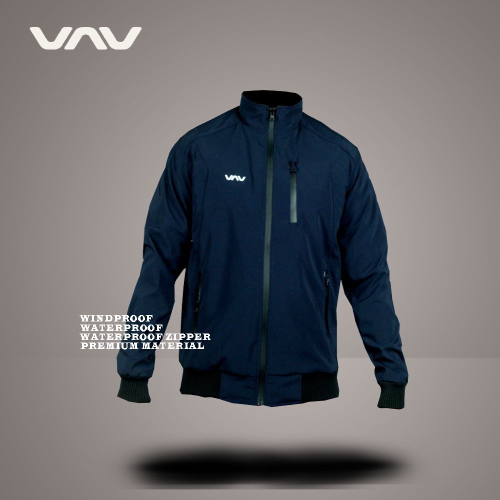 Jaket Motor Pria Waterproof Windproof Anti Air dan Angin