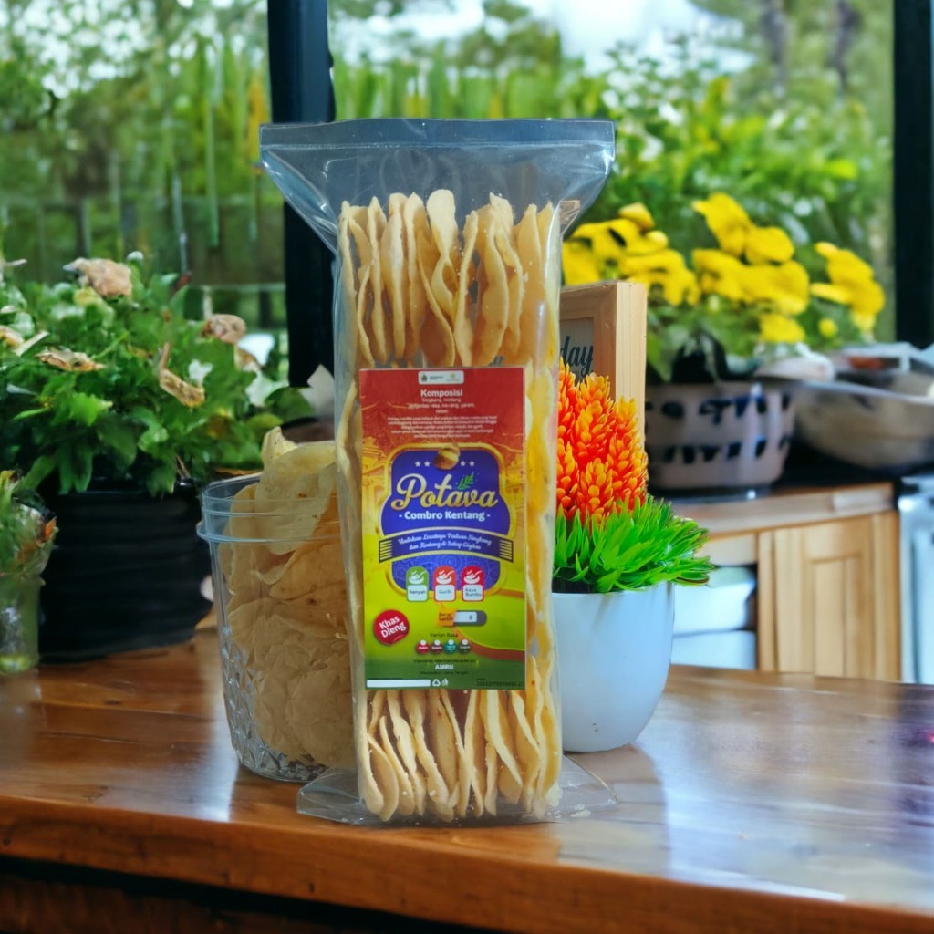

POTAVA Combro kentang renyah khas lereng Dieng wonosobo @250 gram