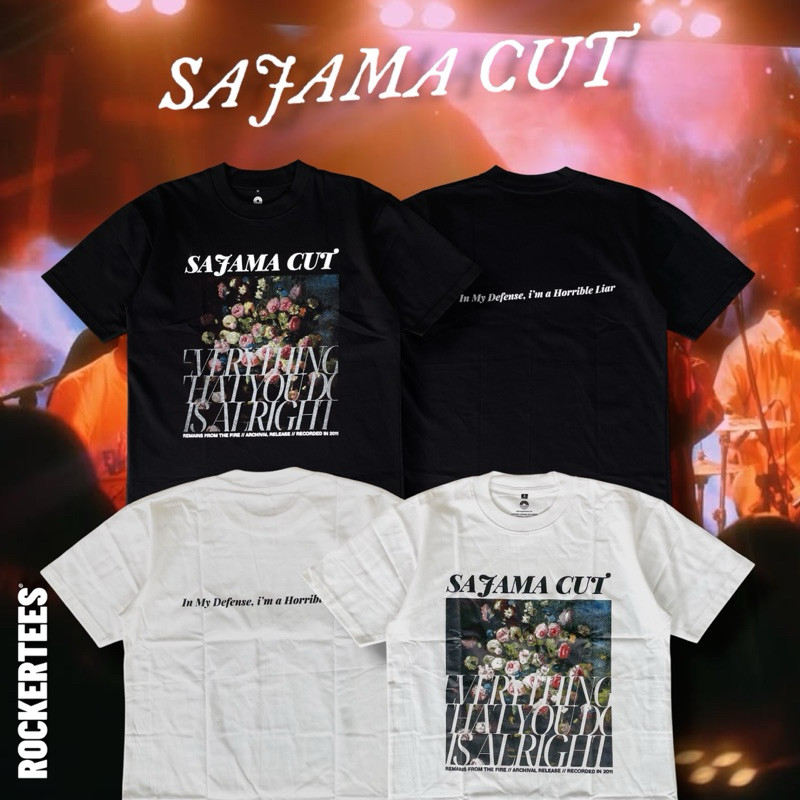 (COD) SAJAMA CUT - REMAINS FROM THE FIRE T-SHIRT | ORIGINAL MERCHANDISE