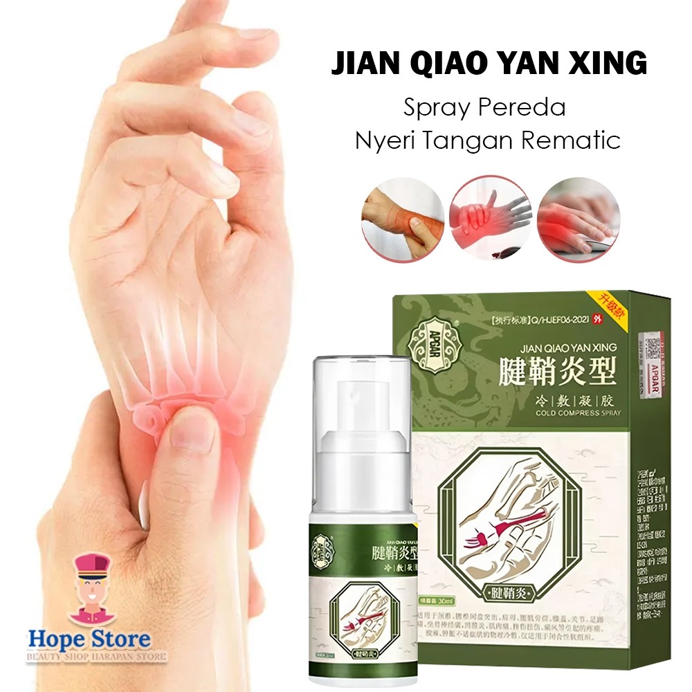 Spray Rematik Nyeri Sendi JIAN QIAO / Spray Therapi Tangan Pereda Nyeri Best Seller