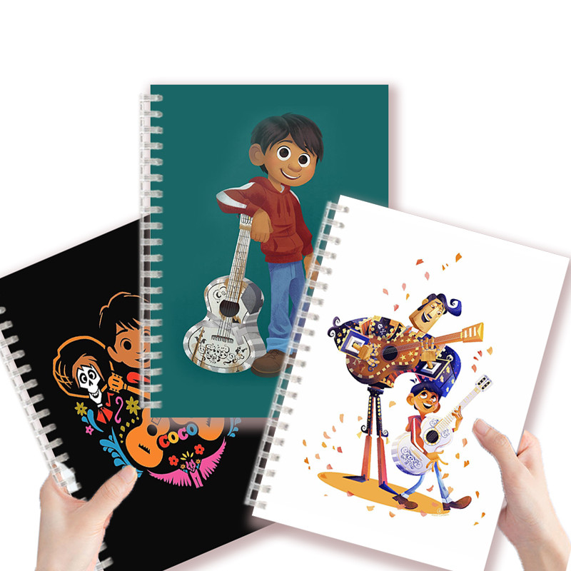 

Cute Animation Coco Disney Movie Merchandise Notebook Spiral Note Book School Supplies On Carousell Cartoon Stationery Kids Gift