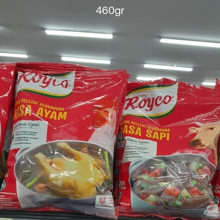 

Royco Bumbu Penyedap Serbaguna Rasa Ayam / Sapi 460gr