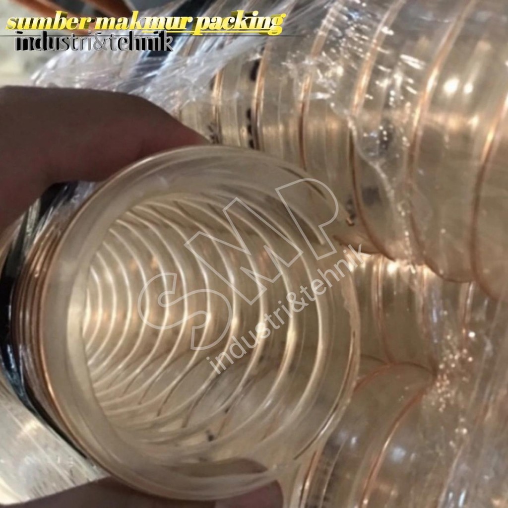 selang pu ducting size 2 inch food grade flexible hose ducting