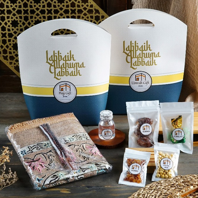

Oleh Oleh Umroh Premium Souvenir Hajj Gift Hampers Arab Saudi Bingkisan Box Unik