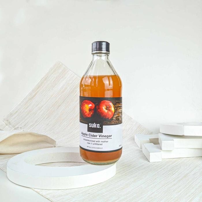 Suka Organic Apple Cider Vinegar 475ml | Suka Cuka Apel
