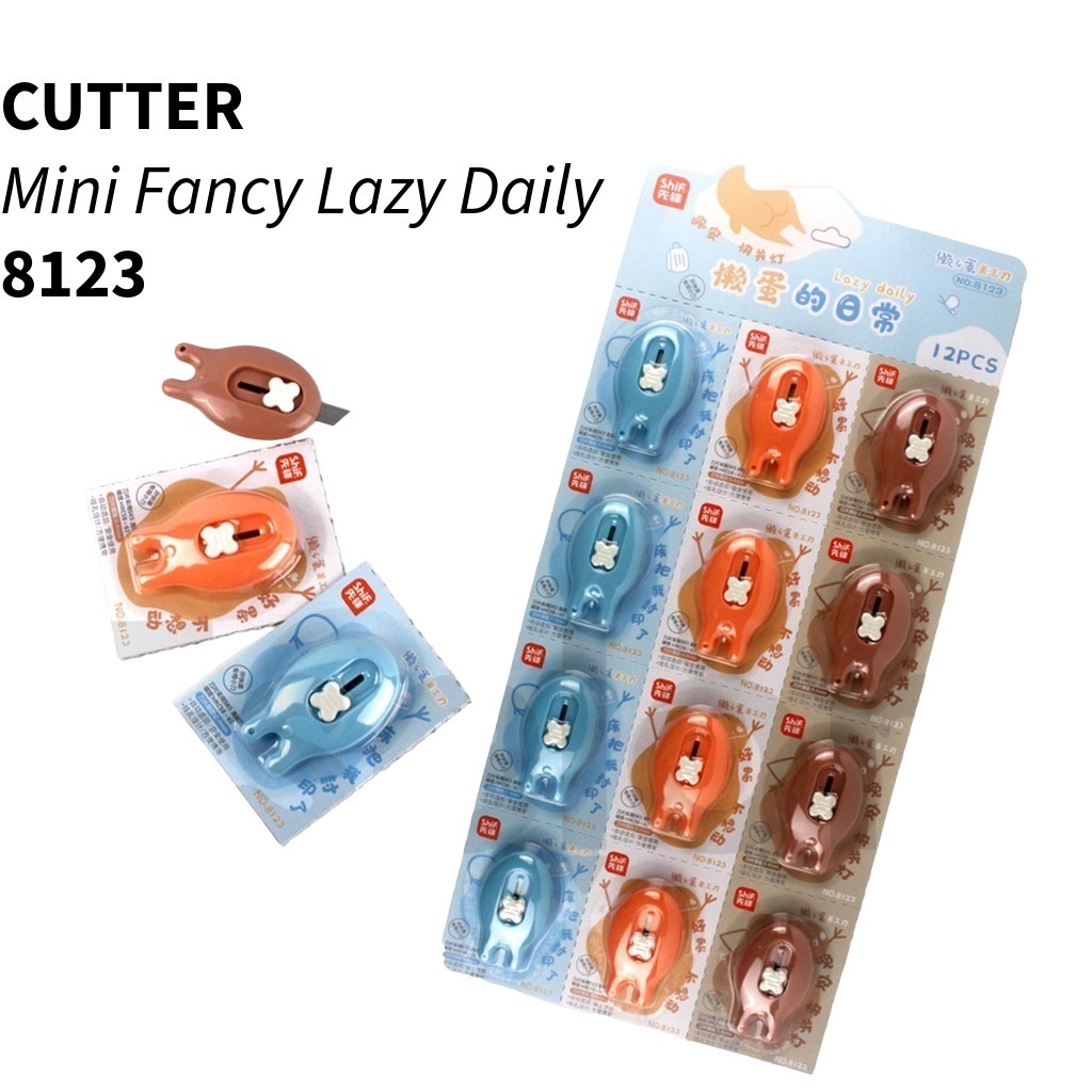 

♚1buah Cutter Mini Karakter/ Cutter Mini Bentuk 8123♚