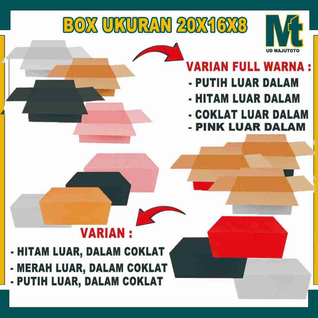 

Box 20x16x8 Cm / Box Packing A1 / Kardus Polos