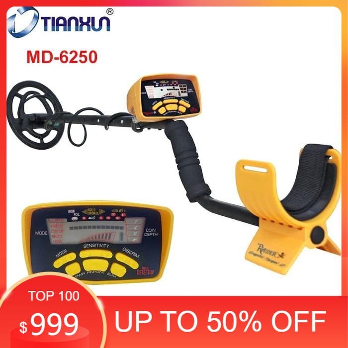 Tianxun MD-6250 Metal Detector Underground Gold Digger Finder MD6250