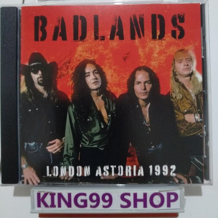 CD BADLANDS - LONDON ASTORIA 1992. trixter bon jovi journey crazy lixx white lion firehouse cinderel