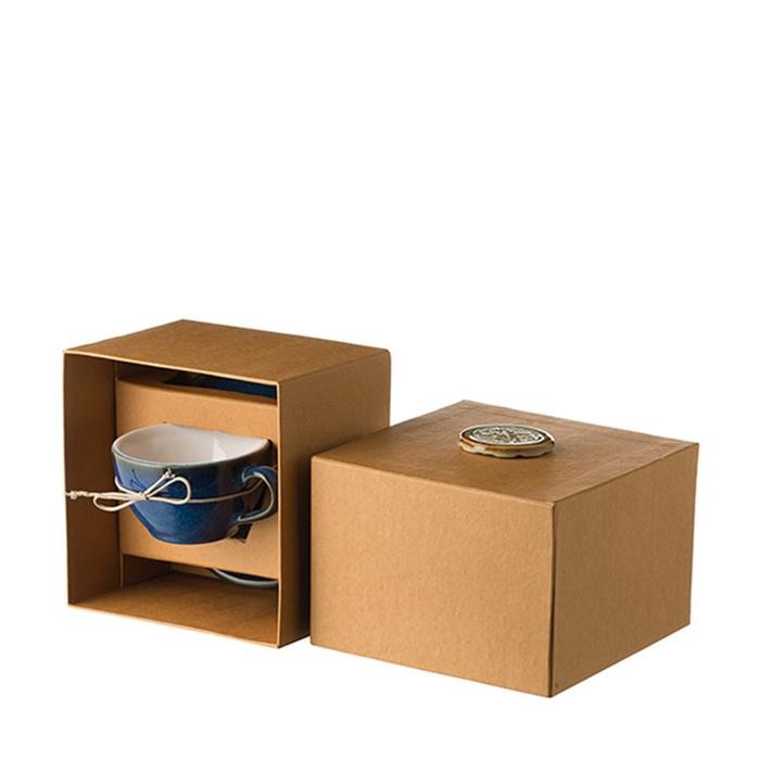 Cup & Saucer Set / Set Coffee Cup & Saucer Jenggala 150 ml Biru