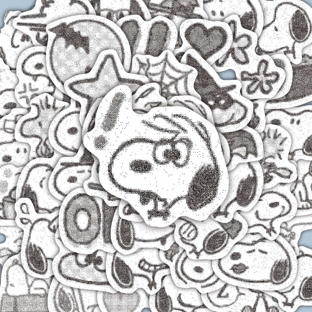 

100PCS Lucu Stiker Kartun Soopy V48 Stiker Aesthetic Stiker Anti Air Stikers Berperekat Waterproof sticker decal buat Motor Helm Buku Journal Koper Casing HP Laptop Botol Minum Hadiah anak