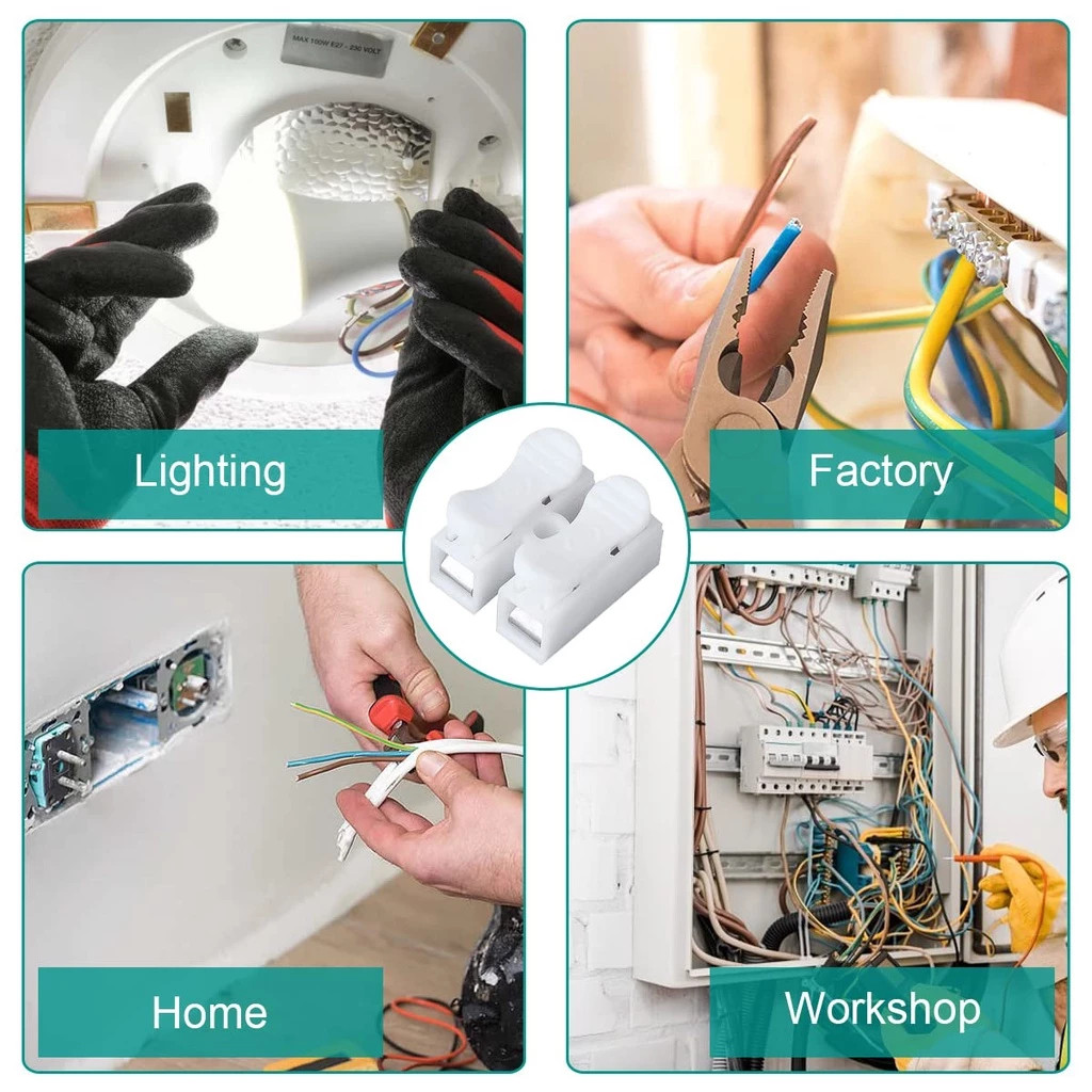 Sambungan Kabel Jepit Quick Connector Terminal 2 Pin 3 Pin