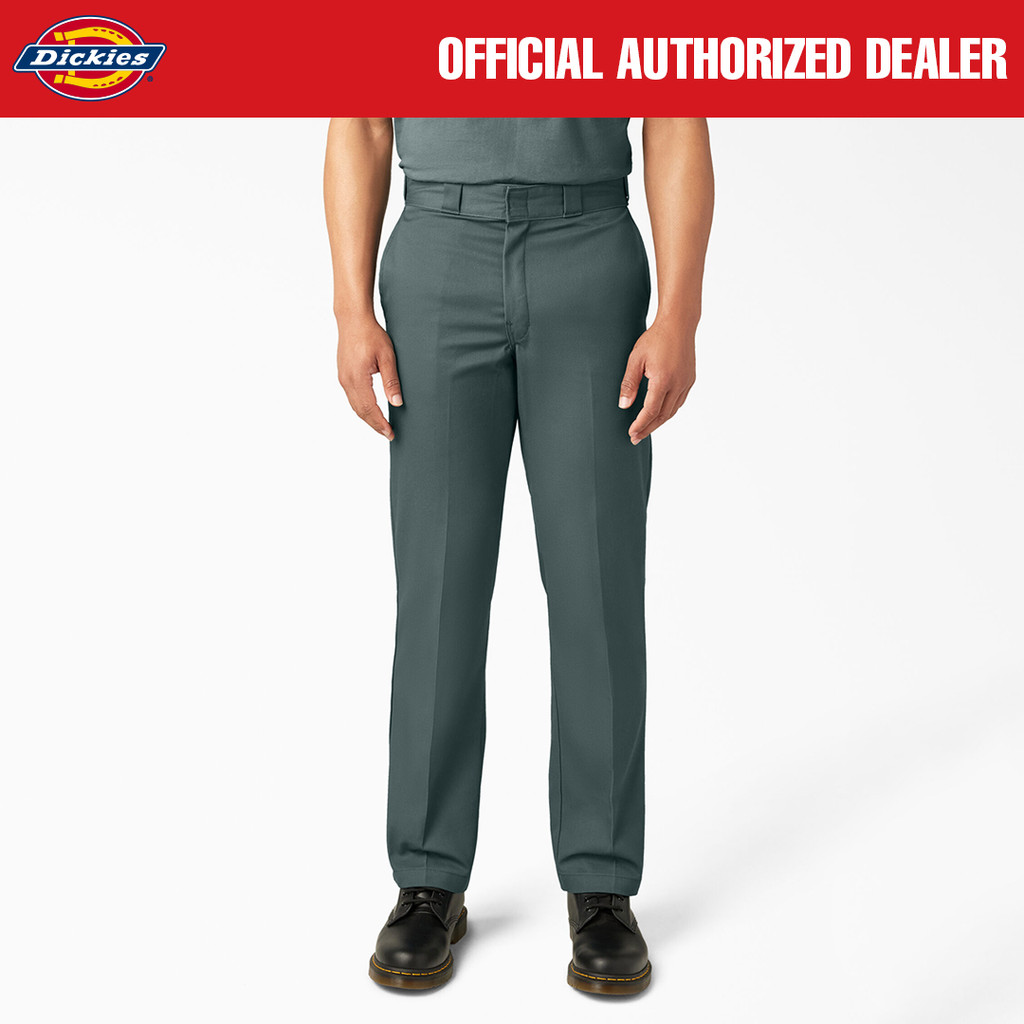 CELANA PANJANG CHINO CLASSIC WORK PANTS CASUAL PRIA HIJAU ORIGINAL DICKIES | 874 LINCOLN GREEN
