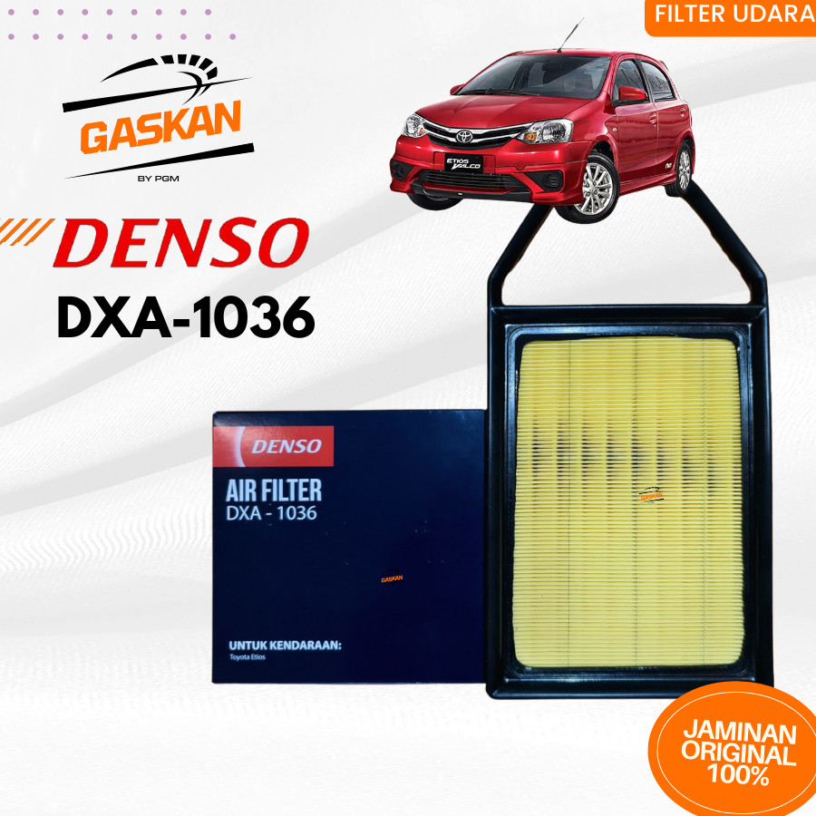 Filter Udara Etios Valco Denso DXA-1036