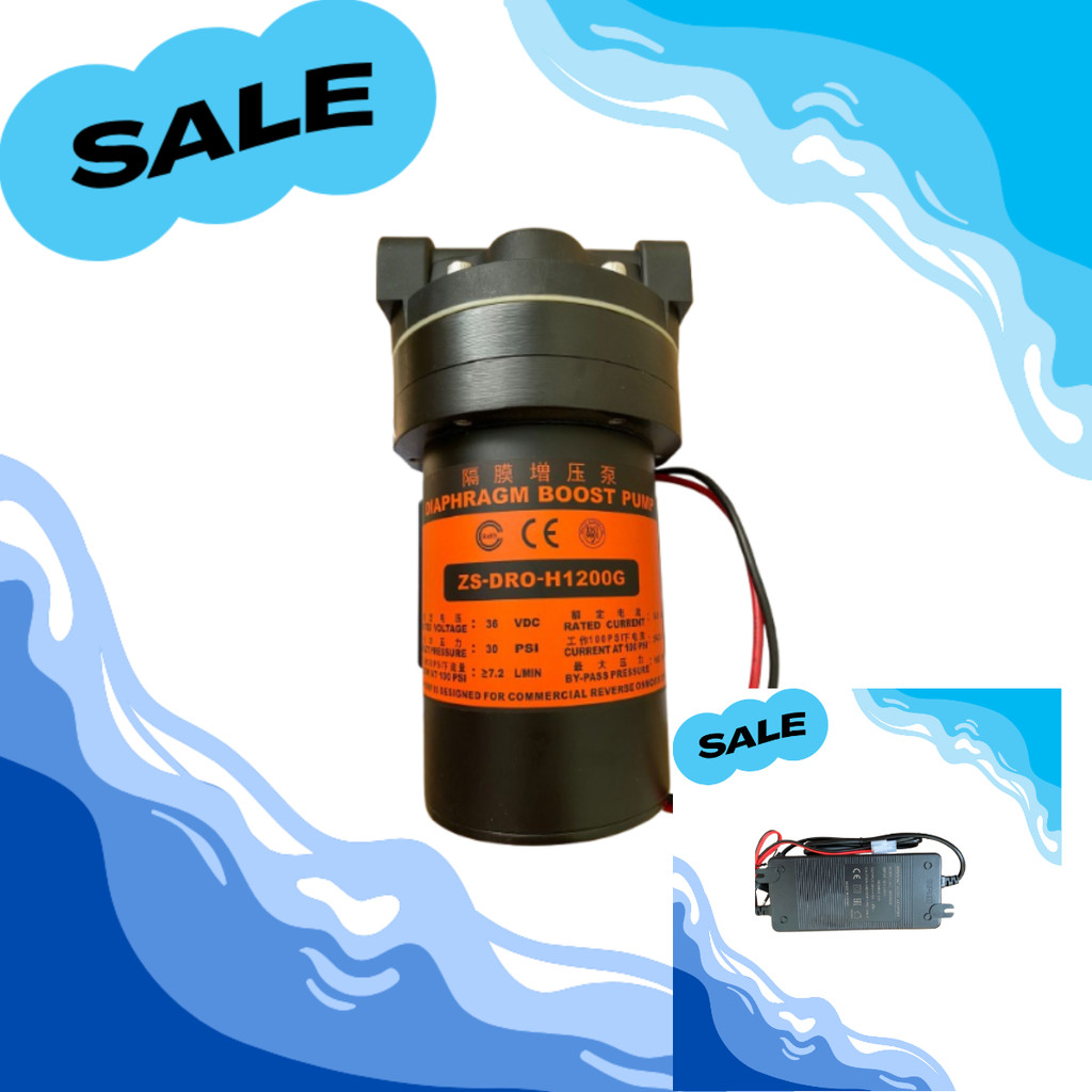 Pompa RO Reverse Osmosis Booster Pump Eflow 1200 GPD