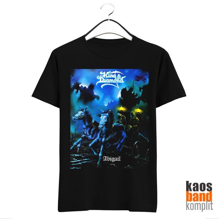 (COD) Kaos Band KING DIAMOND - ABIGAIL Premium Black 24S