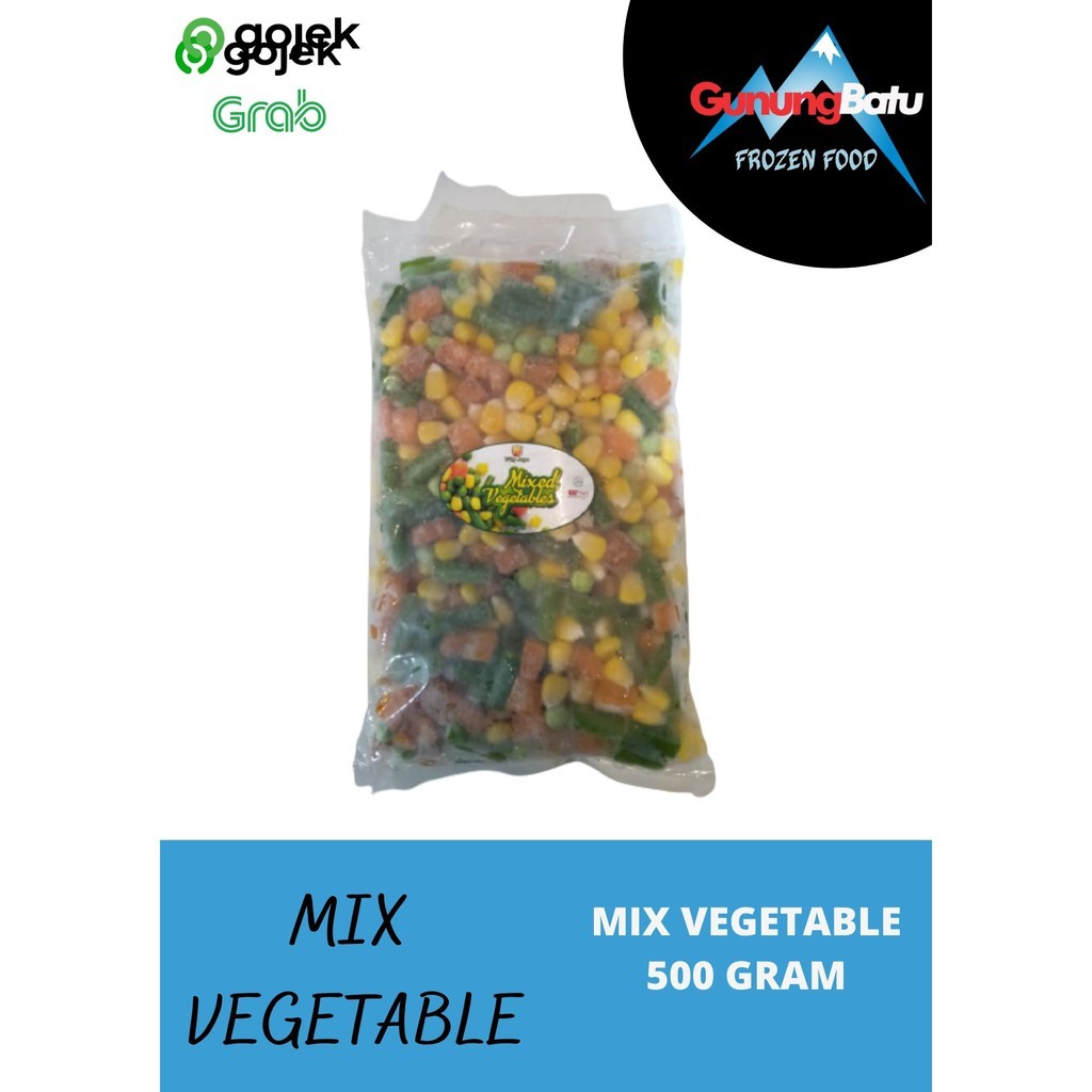 

MIX VEGETABLE 500 GRAM