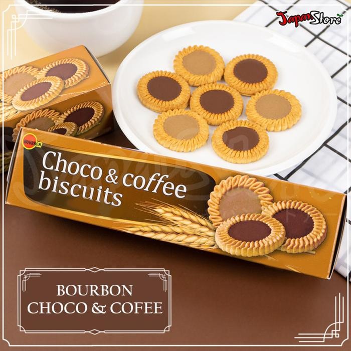 

Bourbon Japan Choco & Coffee Biscuit - Bourbon Choco Coffee