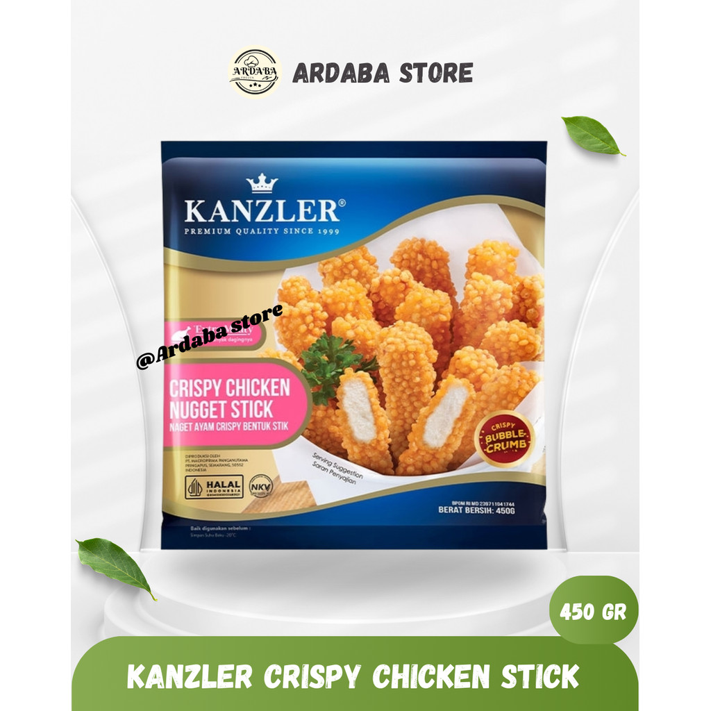 

Kanzler Stik Crispy Chicken Nugget 450 gram - ARDABA STORE