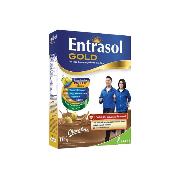 

ENTRASOL GOLD CHOCOLATE BOX 170 GR