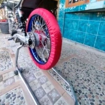 << SALE >> Sarung Cover BAN DRAG Ban Kecil Ring 17 1SET (depan belakang) Qy-8