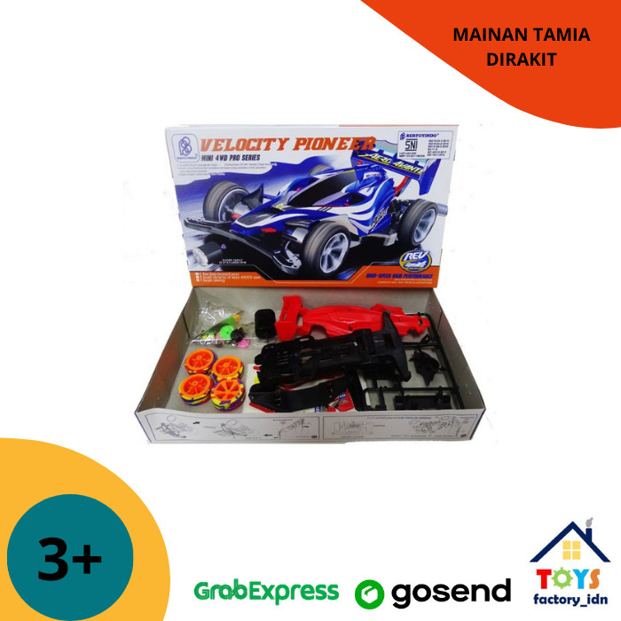 Mainan Mobil Tamiya Rakit 4WD