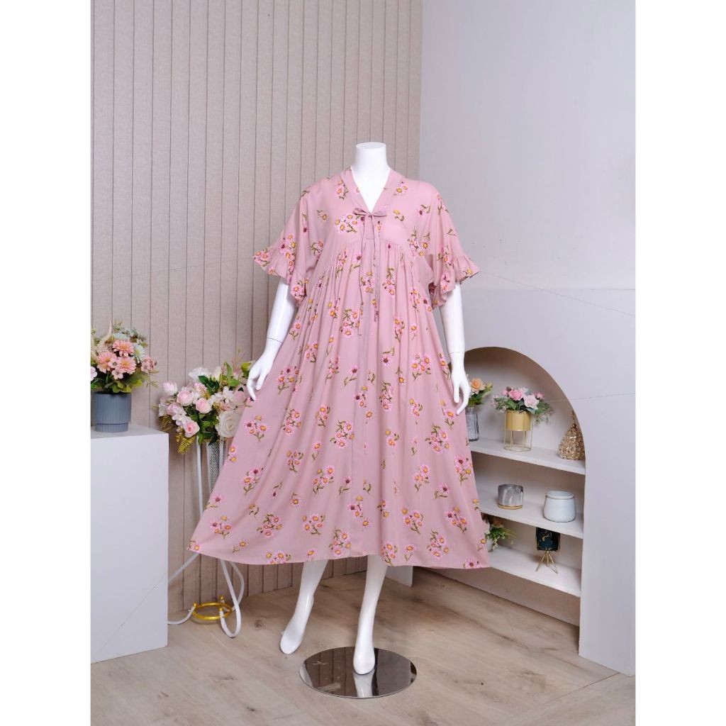 kisworini_allshop ZORAYA daster kimono midi dress