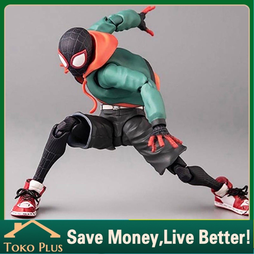 Action Figure spiderman miles morales spider verse