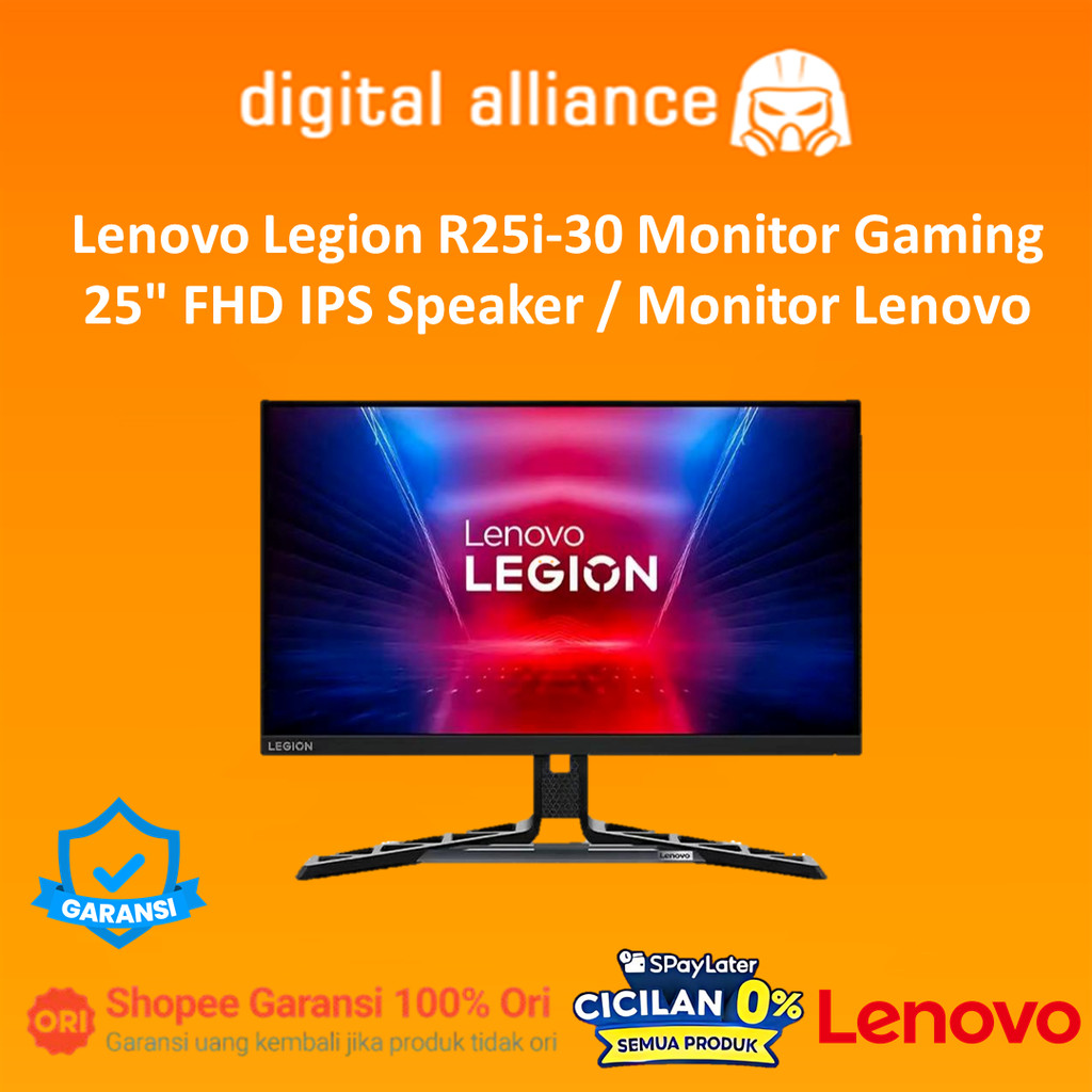 Lenovo Legion R25i-30 Monitor Gaming 25" FHD IPS Speaker / Monitor Lenovo