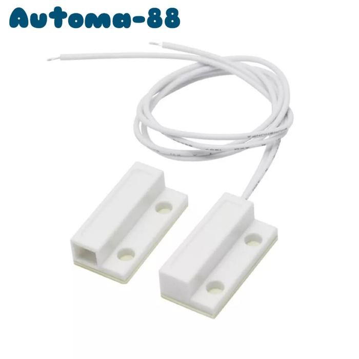 Sensor Pintu Jendela Magnetic Window Door Switch Alarm 2 kabel wire GRD99