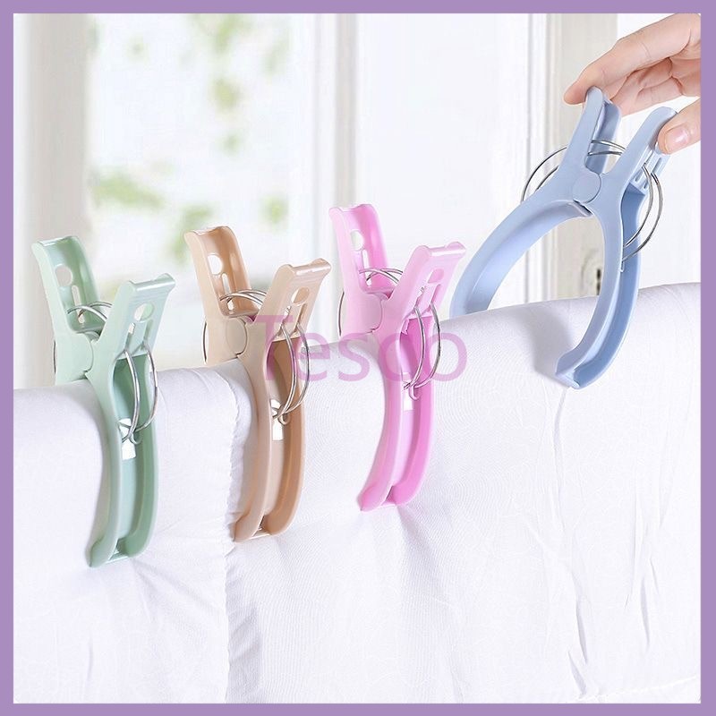 Jepitan baju plastik / jepitan anti angin jepitan baju rumah tangga / rak pengering untuk menjemur s