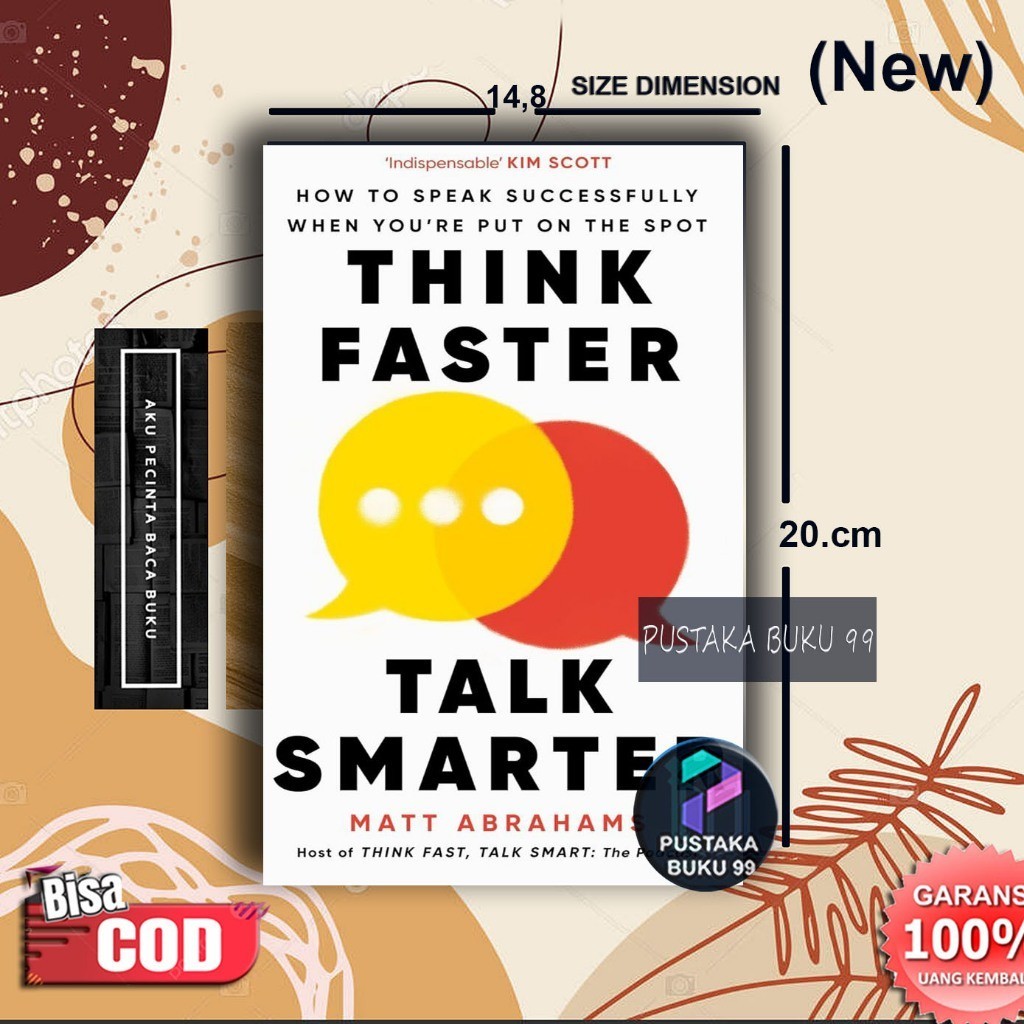 

Think Faster, Talk Smarter: How to Speak Successfully When You're Put on the Spot (2023) - Pustaka Book99 -