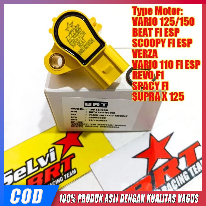 BRT SENSOR TPS BRT SENSOR TPS RACING HONDA VARIO 125 VARIO 150 BEAT POP BEAT ESP BEAT FI BEAT STREET