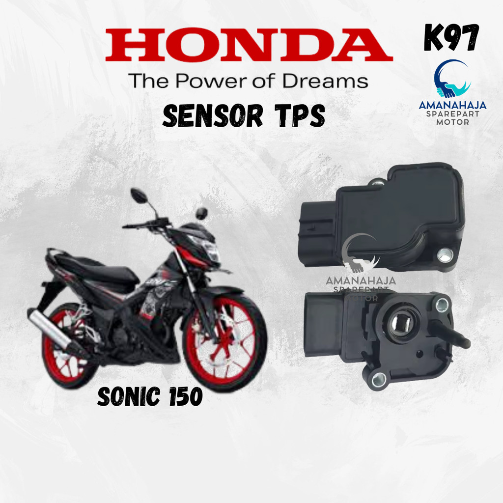 (GARANSI) ORI SENSOR TPS SONIC (K97) | SPAREPART ORIGINAL SUKU CADANG SEPEDA MOTOR