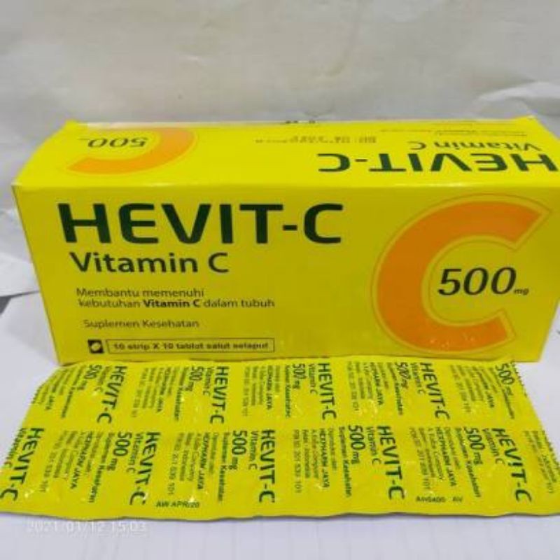 Hevit C Vitamin C 500mg - KDY