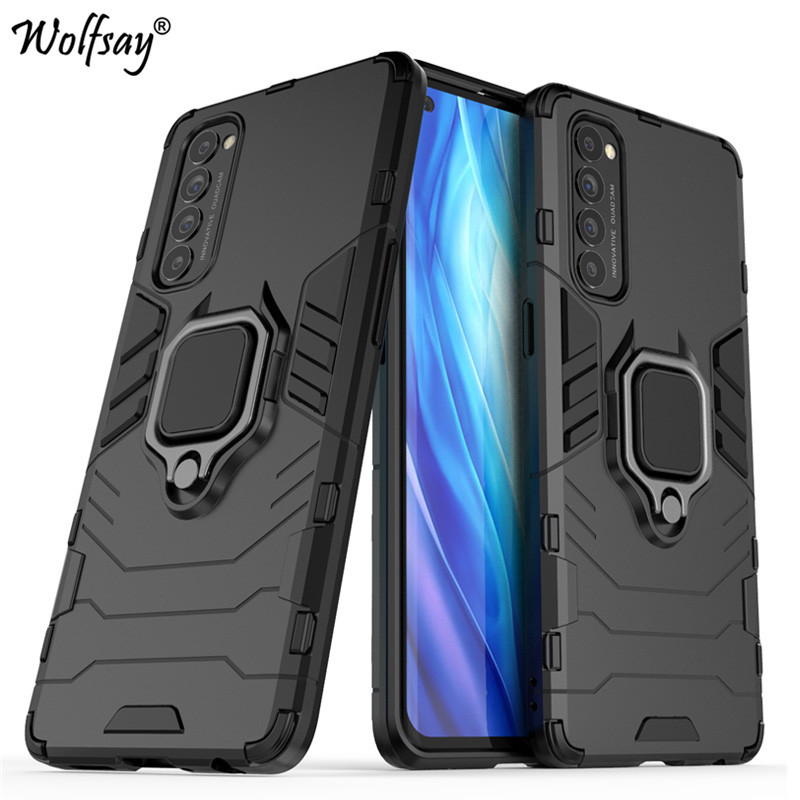 CASE OPPO RENO 4 PRO 4G IRING CASE ROBOT TRANSFORMER STANDING HOLDER