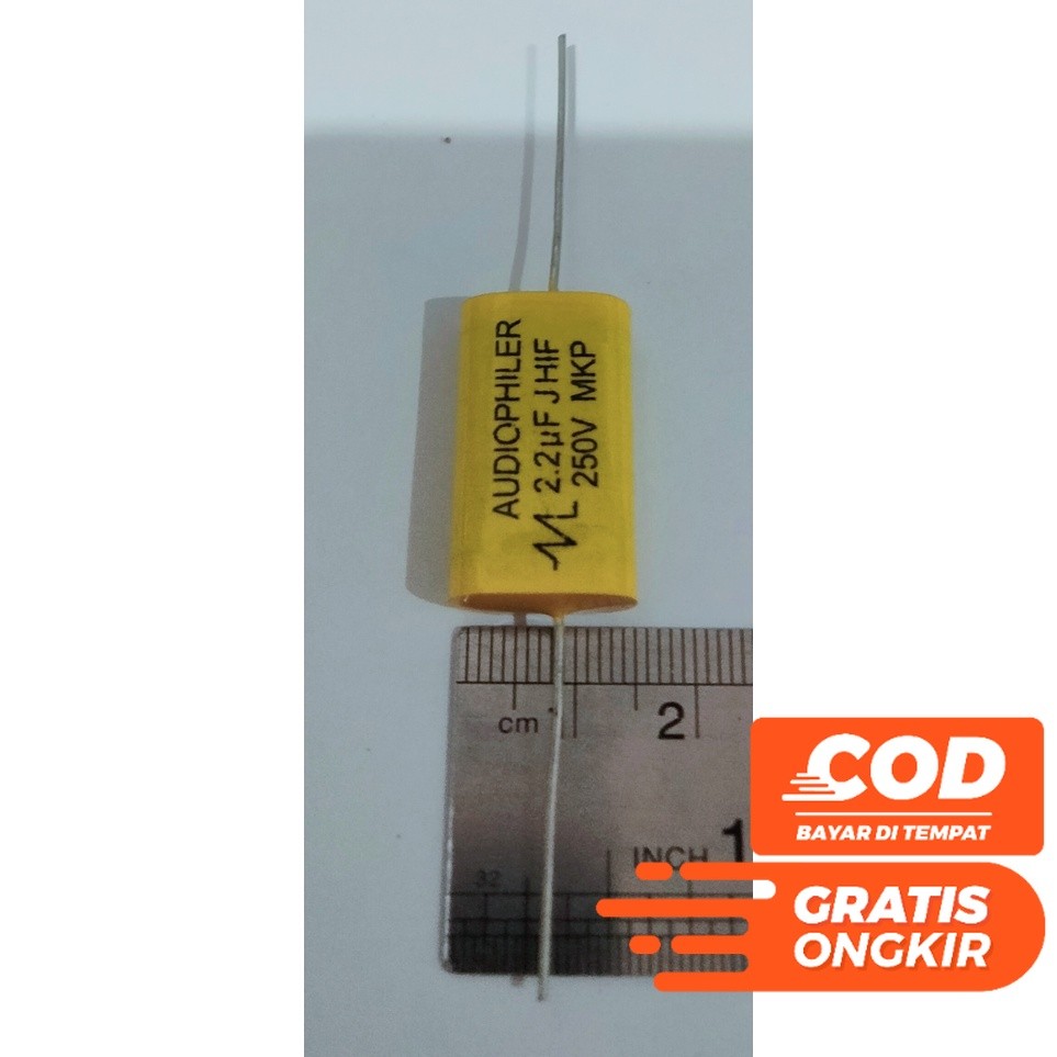 MKP AUDIOPHILER AUDIO PHILER 2.2UF 2.2 UF 250V 250 VOLT