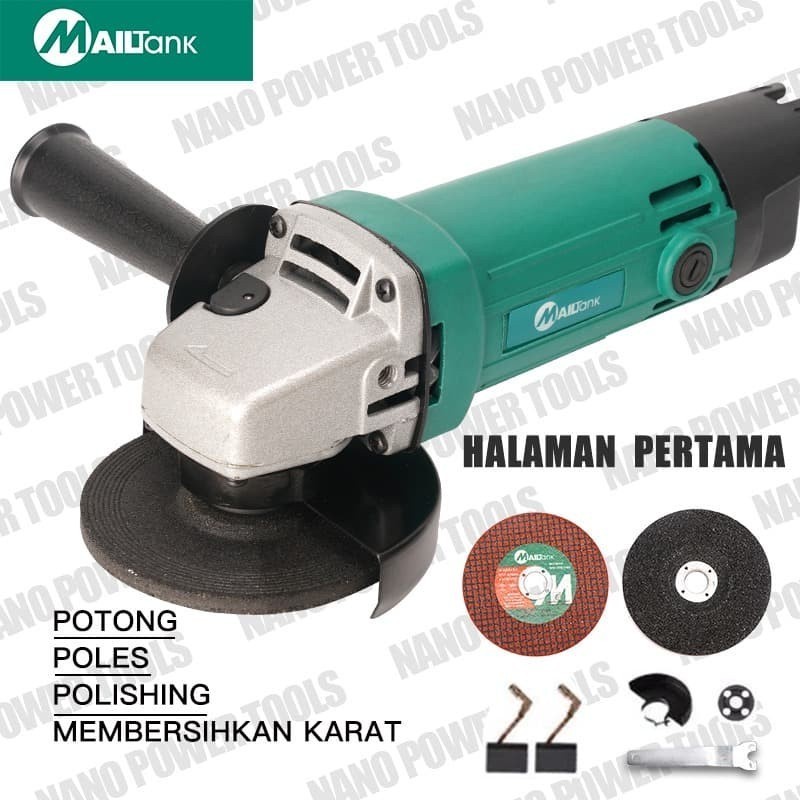 PROMO Mesin Gerinda Tangan Mailtank Ori 600W 12000RPM