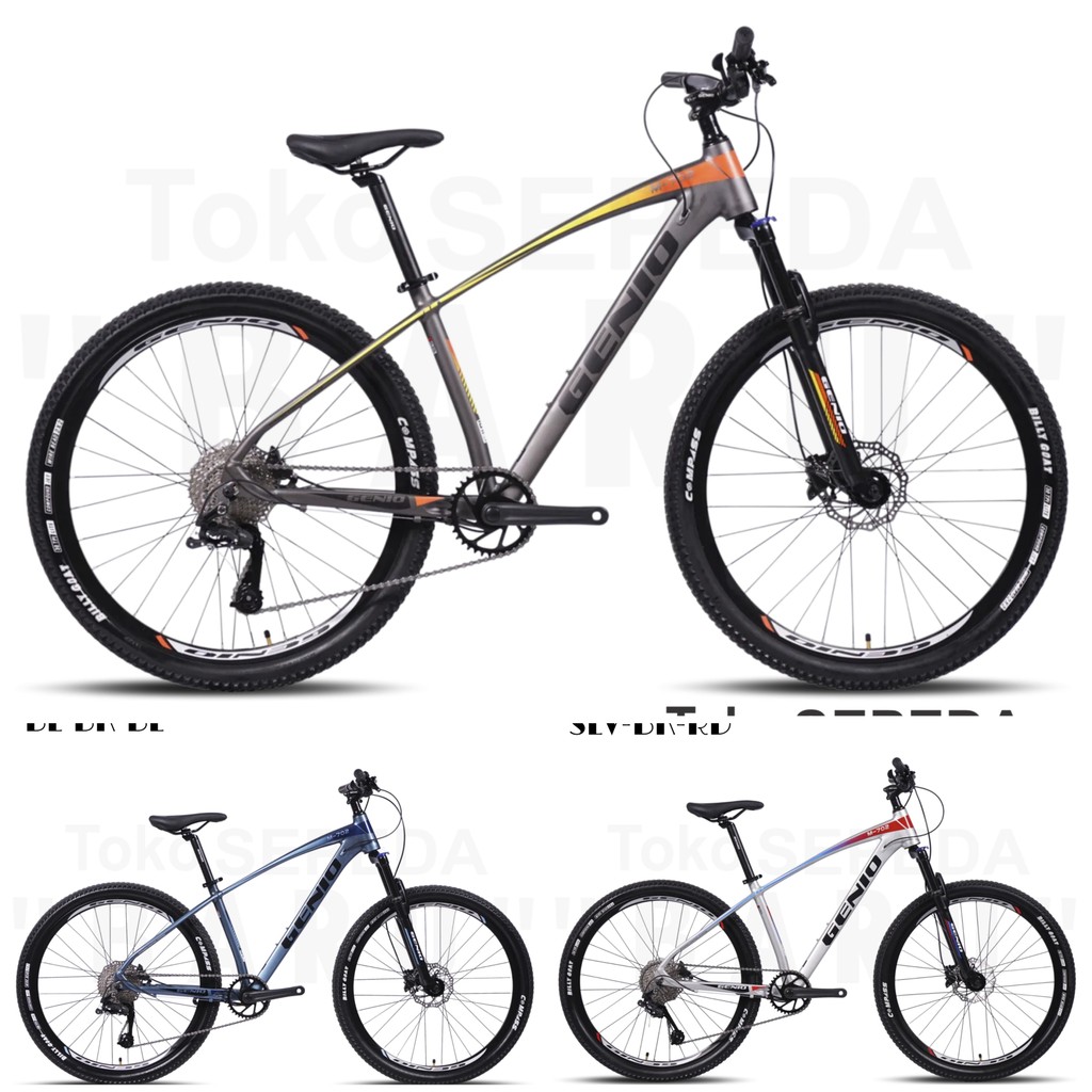 TB - Sepeda MTB GENIO BY UNITED M-702 Uk 27.5 Inch Alloy Hidrolis