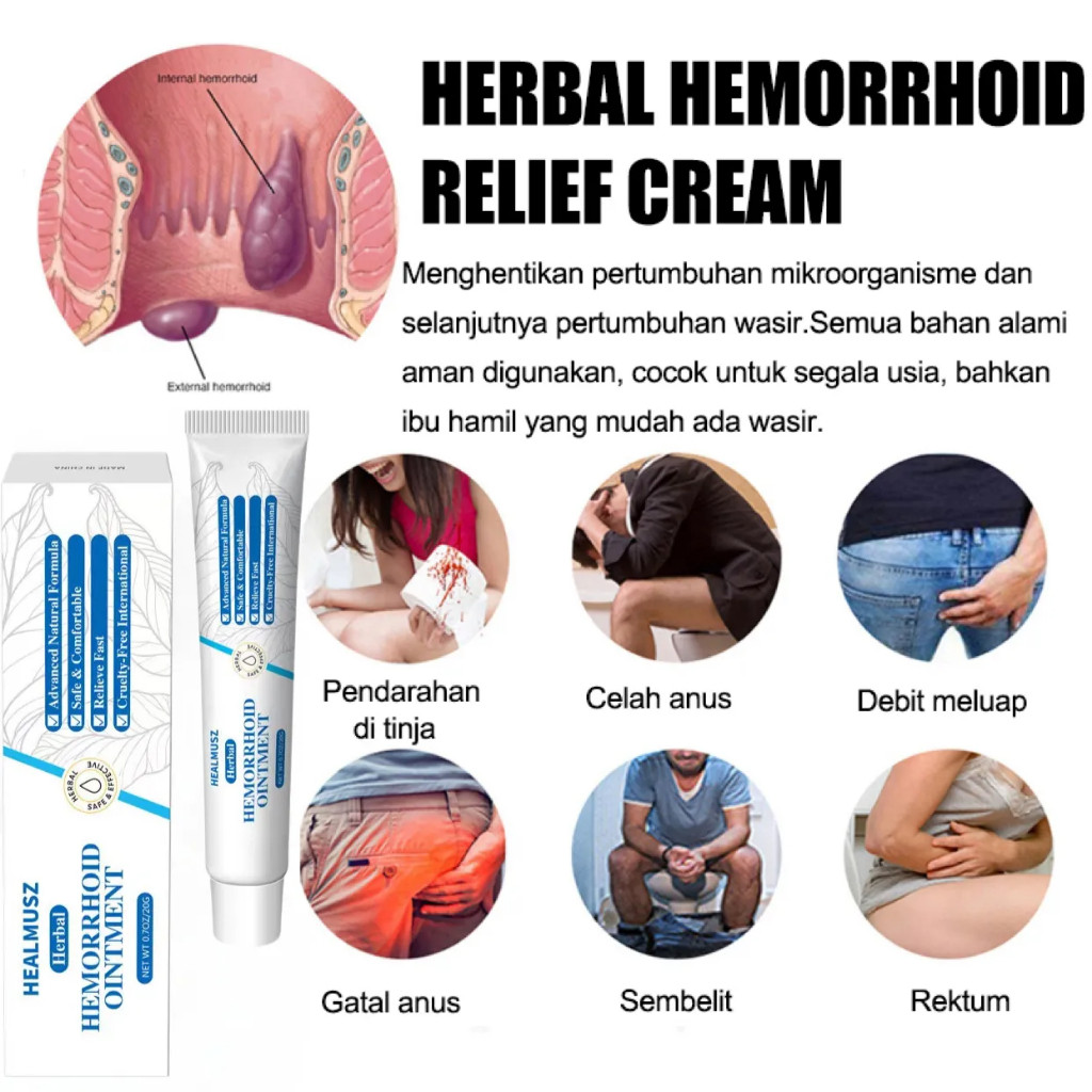 Obat wasir/Obat ambeien Salep ambeien paling ampuh salep ambeien 20g/obat ambeien paling ampuh/mengo