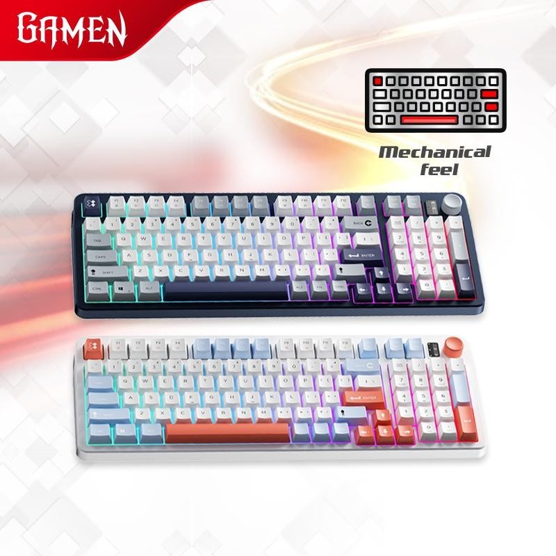koswarastudio GAMEN GK300 Keyboard Membrane Feel Magnetik