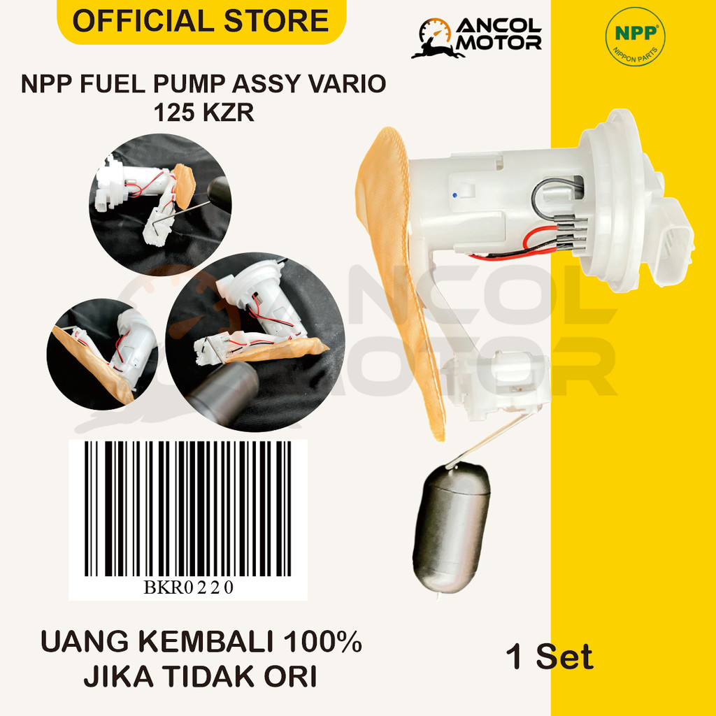 NPP Fuel Pump Assy Vario 125 KZR Pompa Bensin Injeksi Motor Honda