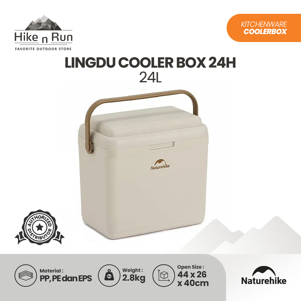 BoxMate Store Naturehike Cooler Box Camping CNK2300BS011 Lingdu Cooler Box 24H