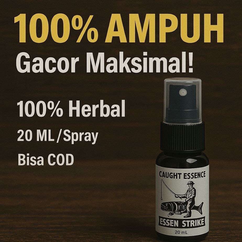 ESSEN MANCING Essen Pancingan essen ikan mas CAUGHT ESSENCE ESSEN STRIKE 20 ML SPRAY