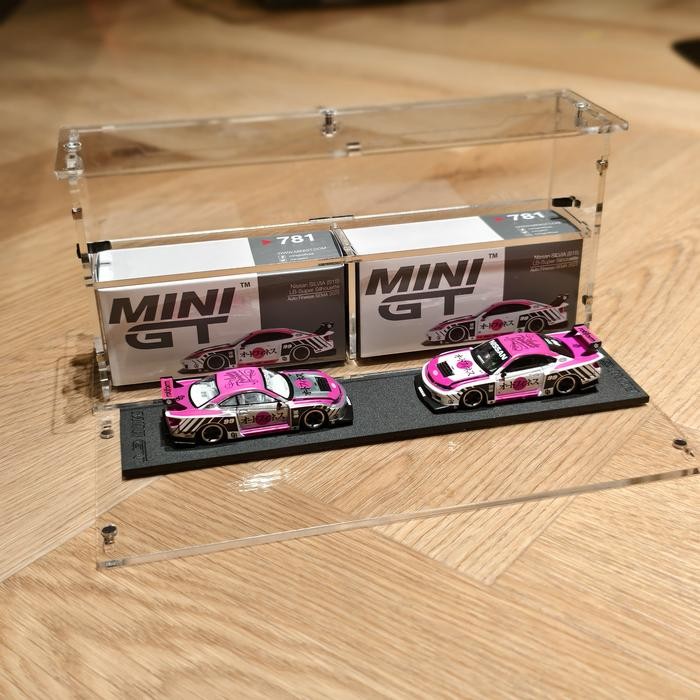 IGS99 Mini GT Akrilik diecast display box 1/64 - Double BOX
