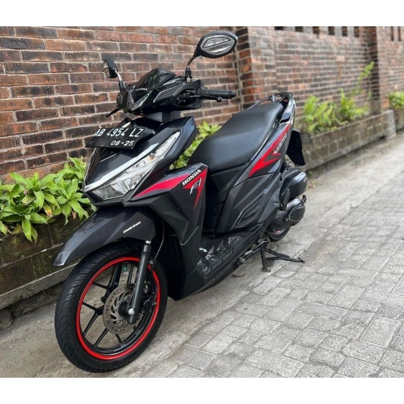 STRIPING STIKER LIS MOTOR HONDA VARIO TECHNO  125 TAHUN 2015 KUALITAS TERBAIK