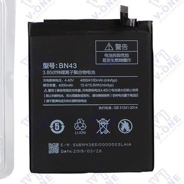 BATERAI BATTERY ORIGINAL 100 XIAOMI BN43 XIAOMI REDMI NOTE 4X BATERAI BATRE ORIGINAL