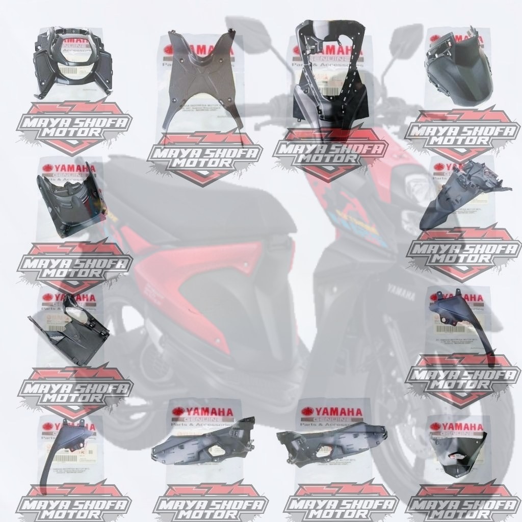 COVER BODY KASAR NEW X RIDE 125 ORIGINAL YAMAHA