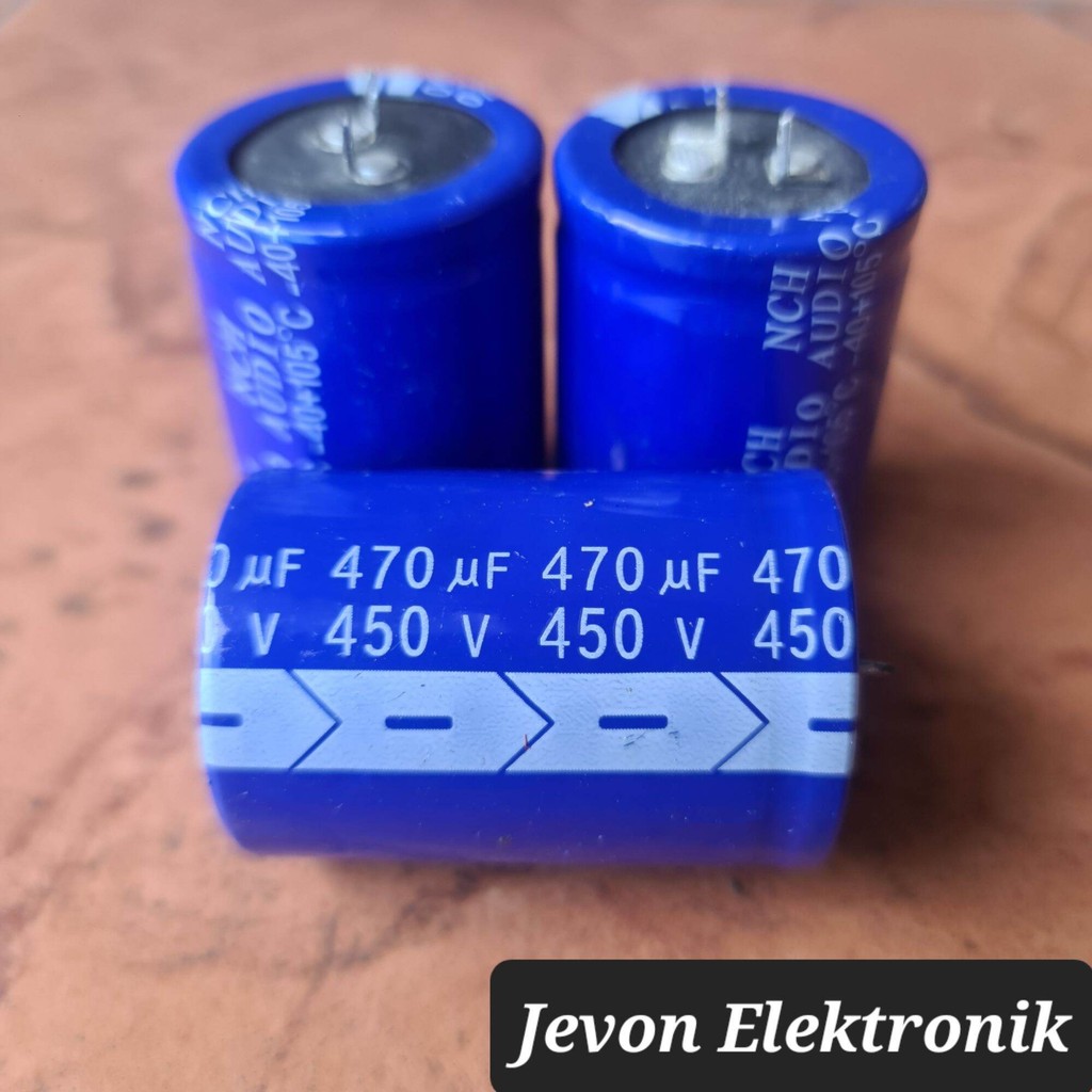 Capasitor Elco 470 uf 450 v volt kapasitor elko 470uf 450v